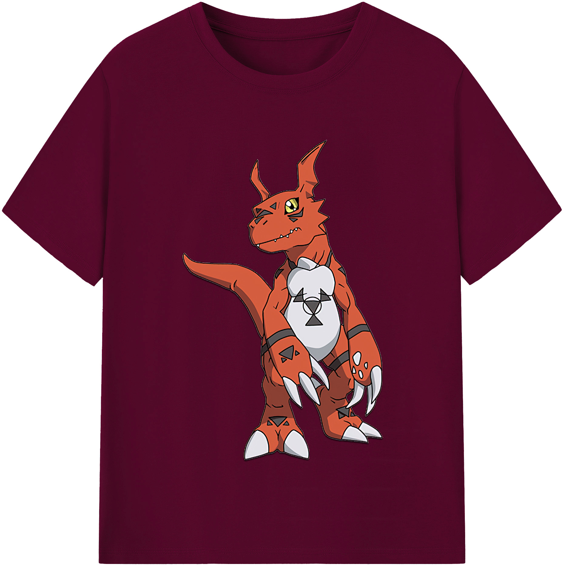 （画像用） Digimon デジタルモンスター/デジモン レディースカジュアルプリントTシャツ（綿100％）